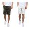 Galaxy by Harvic Men's Flat Front Slim Fit Stretch Chino Shorts